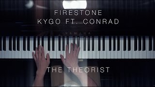 Kygo ft Conrad Sewell  Firestone  The Theorist Piano Cover [upl. by Evander37]