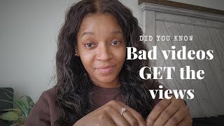 The REAL reason BAD VIDEOS are WINNING on youtube [upl. by Thgirw]