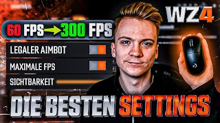 Die BESTEN SETTINGS für das NEUE WARZONE Max FPS Sichtbarkeit Maus amp Tastatur [upl. by Schonthal]