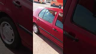 Volkswagen Golf CL MK3 limpieza de Agosto youtubeenespañol vw golfcars automobile generation [upl. by Curson]