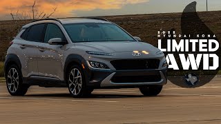 Is it better the NEW 2022 Hyundai Kona Limited AWD [upl. by Naejarual]