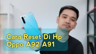 Oppo A92 Cara Reset Di Hp Oppo A92 A91 [upl. by Gnol892]