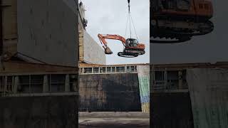 ❤️Ship ❤️Hitachi  Biggest Crane lifting  Amazing video viralreels subscribenow trendingshorts [upl. by Ludewig]