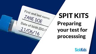 How to fill out your saliva test label and laboratory requisition form [upl. by Nannerb]