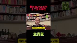 生肖鼠  蘇民峰2025蛇年犯太歲、人緣運、財運、健康運、事業運、姻緣運詳講！ 蘇民峰 蘇民峰2025 [upl. by Yelrebma]