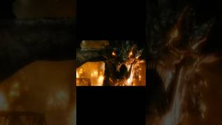 Killing of Smaug  Dragon in The Hobbit The Battle of the Five Armies [upl. by Ynaffi]