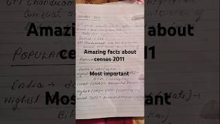 Facts about Census 2011 sscmts2024ssccgl sscchslssccpo [upl. by Godard]