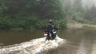 Africa Twin Water Crossing [upl. by Retha]