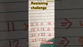 Reasoning challenge  mathematics short  viral short feed [upl. by Ellened567]