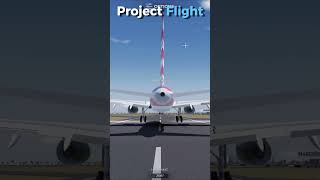 FlightLine VS Project Flight 757 Landing roaviation roblox projectflight flightline 757 [upl. by Naeroled]