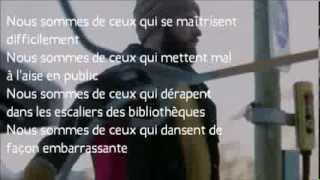 Fauve ≠ De ceux clip et paroles [upl. by Anwadal]