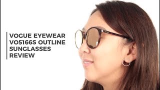 Vogue Eyewear VO5166S Outline Sunglasses Review  SmartBuyGlasses [upl. by Niad]