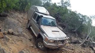 Pascoe River crossing Frenchmans Track Cape York [upl. by Ahseinek]