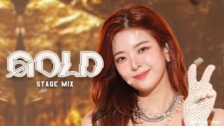 STAGE MIX교차편집 ITZY 있지  GOLD [upl. by Aretha994]