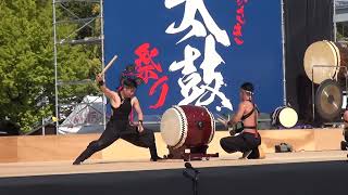 Taiko Drums 三宅Takasaki Taiko Festival Annaka Sogo Gakuen HS Oct 12 2024 [upl. by Kast]