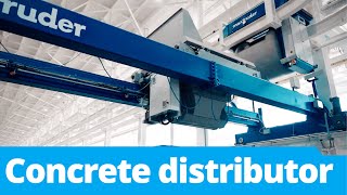 Concrete Distributor  Precast Concrete Factory Equipment MAXtruder GmbH [upl. by Roee]