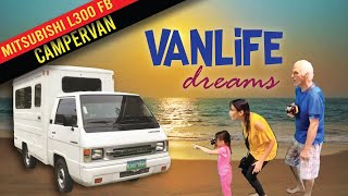 Vanlife Dreams  Mitsubishi L300 FB Campervan  FilAmstagram  Filipino American Family Vlog [upl. by Huskamp]