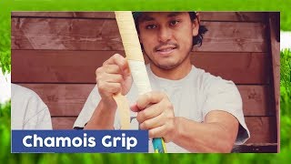 How to put on a Chamois Shammy Grip  Field Hockey Gear  HockeyheroesTV [upl. by Tteraj507]