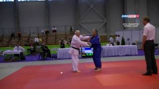 Janos Pipic  BUDAPEST 2010 WORLD MASTERS JUDO [upl. by Iniffit]