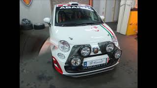 Fiat 500 Abarth Factory Rally Car R3T Part 1 [upl. by Idna]