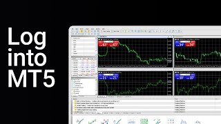 EXNESS LOGIN on MetaTrader 5  MT5 Login Tutorial [upl. by Sawyor]