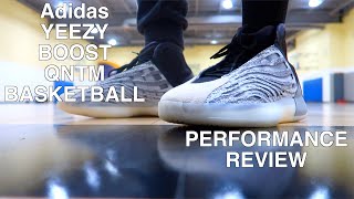 Adidas Yeezy QNTM Performance Review and On Foot [upl. by Elsa778]