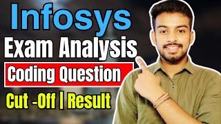 Infosys Specialist Programmer Exam  Coding Questions  CutOff  Infosys Exam Result [upl. by Peugia]