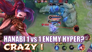 HANABI 1 V 1 ENEMY HYPER  CRAZY [upl. by Raila]