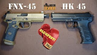 Slugfest FNX45 vs HK 45 [upl. by Biernat192]