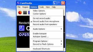 CamStudio Tutorial [upl. by Langham]