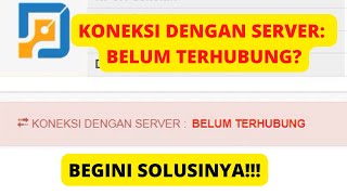 CARA MENGATASI KONEKSI DENGAN SERVER BELUM TERHUBUNG SAAT TARIK DATA DAN SINKRONISASI DAPODIK 2024 [upl. by Philander]