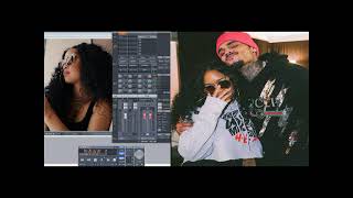 HER ft Chris Brown – Come Through Slowed Down [upl. by Aisaim]