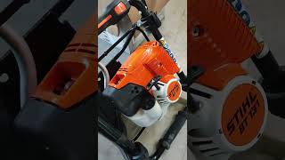 Stihl BT 131 and FS 131 double sound [upl. by Eissak]