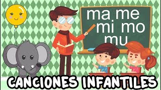 ma me mi mo mu  Canciones Infantiles  mi mamá me mima [upl. by Homer705]