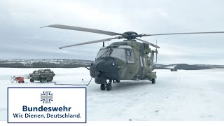 BundeswehrHubschrauber am Limit – Fliegen am Polarkreis [upl. by Siuqramed]