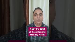 NEET PG 2024 Supreme Court Case Postpone to Monday 30th Sept 2024neetpg2024 [upl. by Dabbs427]