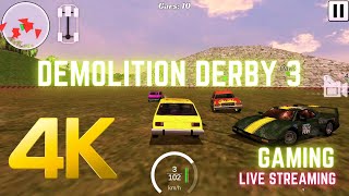 Demolition Derby 3 🕹️ Play on CrazyGames 5 [upl. by Ahseetal]