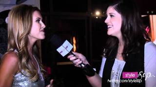 Cats Audrina Patridge Red Carpet Interview [upl. by Ydarg]