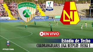 EQUIDAD VS TOLIMA En Vivo Hoy 🔴 Cuadrangulares Liga Betplay 2024 Fecha 3 Partido en vivo [upl. by Harman652]