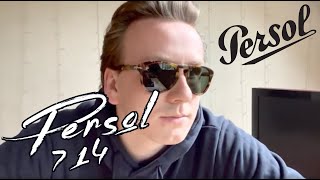 Persol 714 Folding Sunglasses Caffe  Wax and Tartans [upl. by Nieberg]