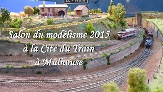 Salon modélisme 2015 9 à Mulhouse [upl. by Lemmuela]