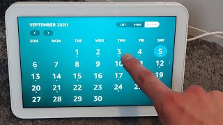 Echo Show Calendar Overview What Works Well And What Doesnt [upl. by Haelhsa860]