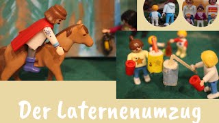 Laternenumzug mit PlaymobilFamilieLavella 🧡🕯  Playmobil Familie Bunt 🥰🍂 [upl. by Rici]