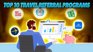 Top 10 Recurring Referral Programs in Travel ✨🧳🌎✈️ affiliatemarketing travel passiveincome [upl. by Ainafetse748]