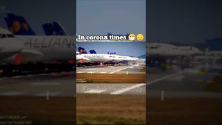 Airports in Corona times 😞😷✈️ coronavirus airport edit planes aviation shorts [upl. by Rhiamon]