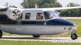 Busy Oshkosh Departures  Sunday Part 1  EAA AirVenture Oshkosh 2019 [upl. by Talmud]