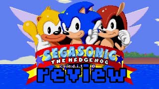 SegaSonic the hedgehog review [upl. by Ecurb]