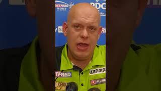 ANDREW GILDING NOT THE MOST ATTRACTIVE  Michael van Gerwen RUTHLESS on opponent [upl. by Stovall]