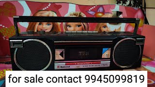 national FM15 5BAND RADIOonly radio cassette player not working contact 9945099819 [upl. by Nixon]