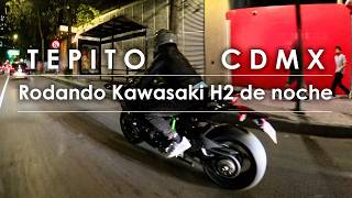 Recorrido por CDMX y sus BARRIOS más famosos en Kawasaki H2 [upl. by Adnwahsor462]